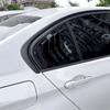 Для седана BMW 3 серии F30 318i 320i 325i 2013-2019 Задняя решетка окна Боковая накладка-жалюзи Наклейка Вентиляционное отверстие Совок АБС Карбон