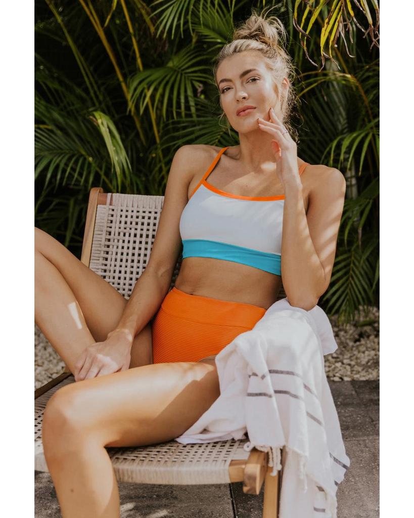 Azura Exchange Spaghetti Strap High Waist Bikini Swimsuit