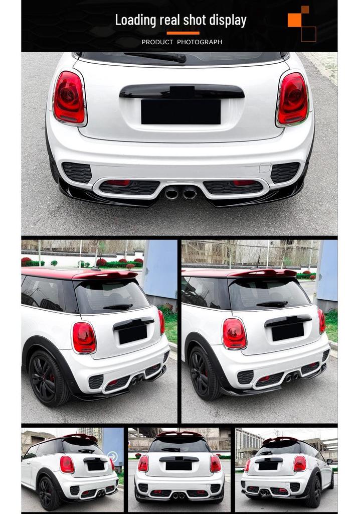Задний диффузор-губа для Mini Cooper F55 F56 F57 JCW 2014-2021 Модификация