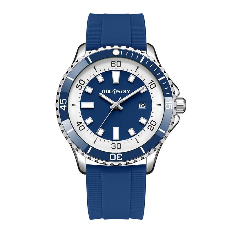 Fashion New Watches for Men Multi Functional Luminous Date Quartz Wrist Watch Man Clock Leisure Sports Waterproof Men's Watch