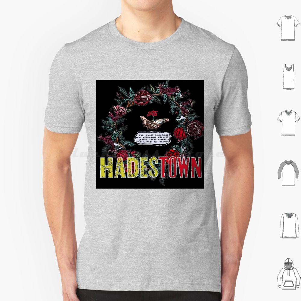Футболка с принтом мюзикла Hadestown 6XL Хлопок Крутая футболка Hadestown Музыкальный Сцена Театр Актер Актриса Певец Танцор Исполнитель