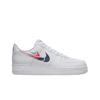 Air Force 1 '07 White Bright Crimson Metallic Silver Midnight Navy