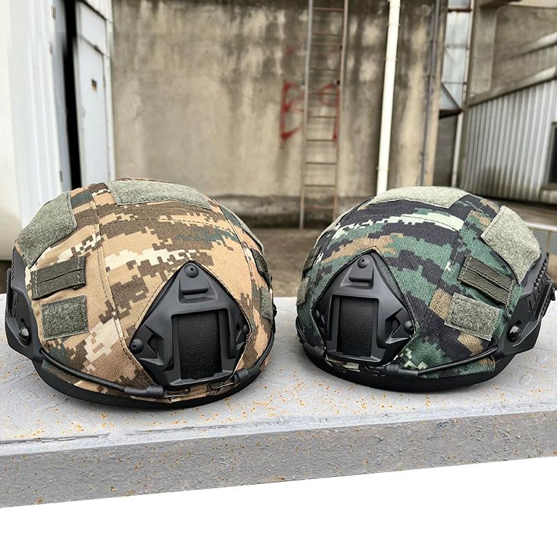 Training Tactical Helmet Squadron Devil Zhou Training Riot Helmet CS Field Battle Fiberglass Material Guide Rail Section
