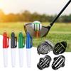 8шт/комплект 4 трафаретов для маркировки набор маркеров для мячей для гольфа яркие цвета маркер для мячей для гольфа на открытом воздухе