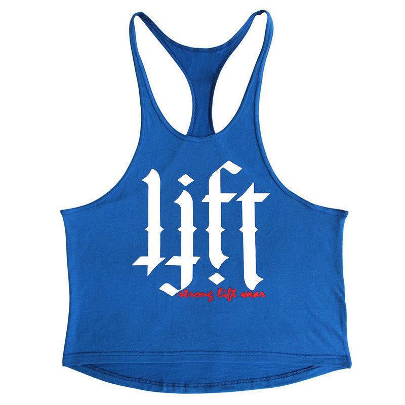Майка для бодибилдинга, тренажерный зал, стрингер для тренировок, жилет со спиной-борцовкой, рубашка для фитнеса