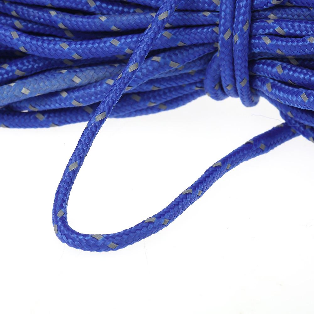 Камуфляж Lixada, 20 м, светоотражающая веревка, шнур паракорда, 1 внутренняя нить, оборудование для выживания в кемпинге, палатки, веревка, уличное снаряжение, веревка для палатки