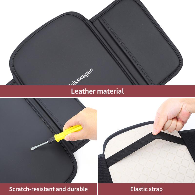 For Volkswagen VW Car Armrest Box Protective Pad Anti-slip Armrest Mat Protective Cover Scirocco Jetta Beetle Golf 4 5 6 Passat zg6