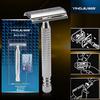 Double Edged Razor Blade Shaving Razor Classic Safty Razor For Mens Shaving Two-sided Metal Aluminum