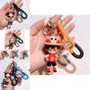 Charming One Piece Keychain Luffy Nami Sanji Zoro Silicone Material Ideal For Parties