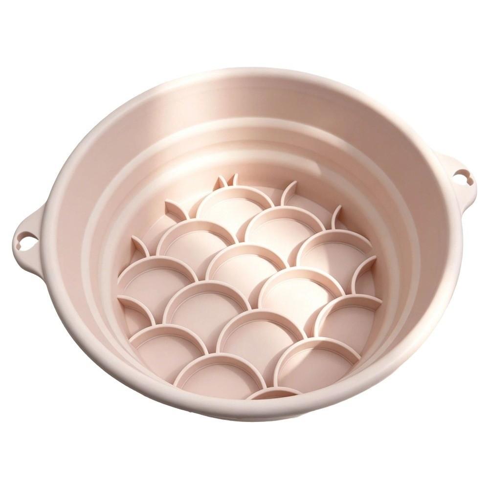 Silicone Face Ice Bath Bowl Built-in Ice Tray Skincare Washbasin  Household Care