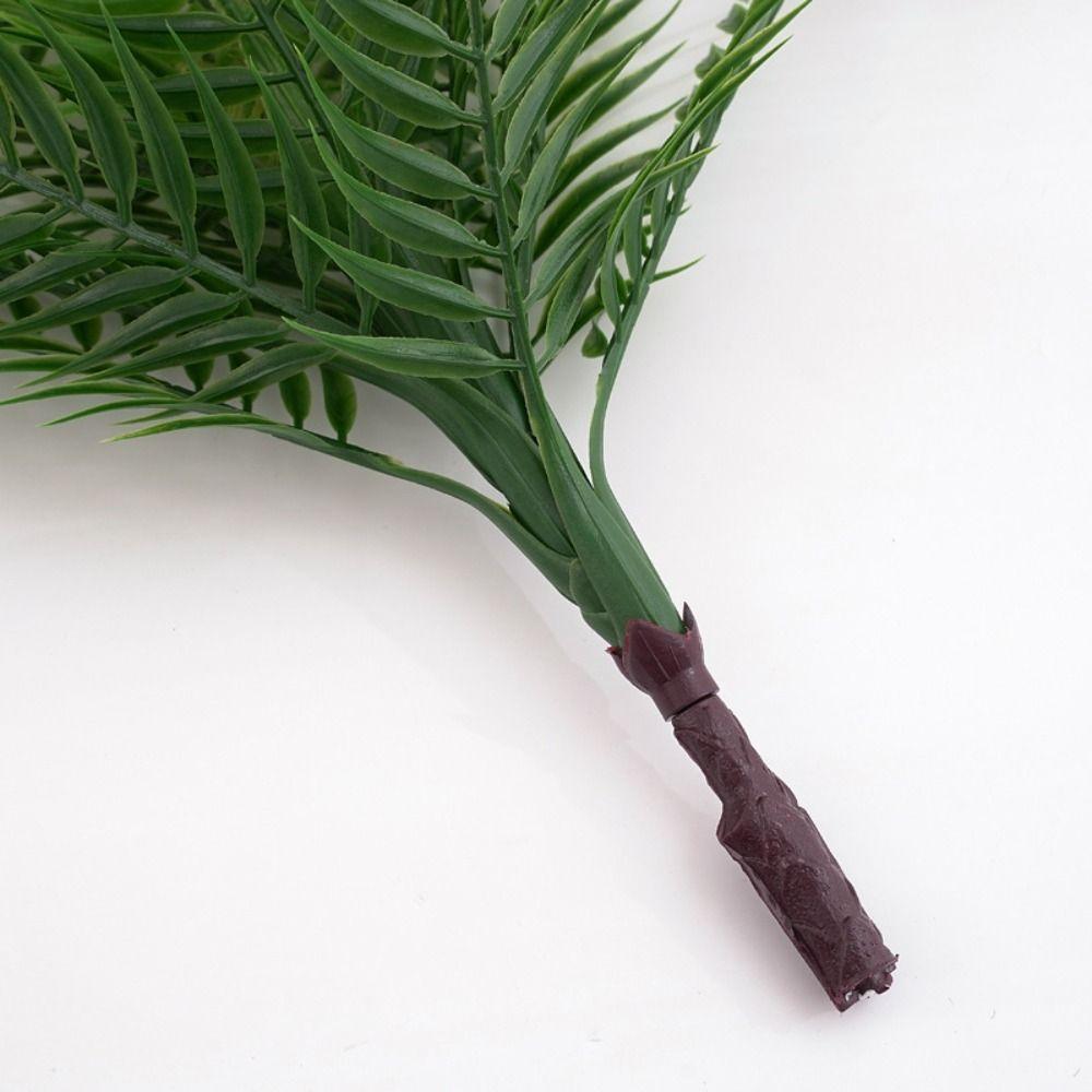 18 листьев искусственная пальма тропические растения поддельные пальмовые листья домашний сад