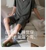 Xuan Liang Men's Summer Pure Cotton Short-Sleeved Shorts Casual Home Clothing Set