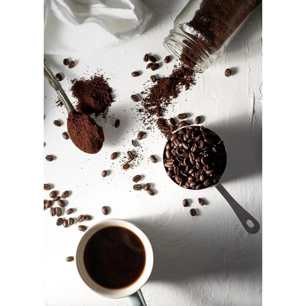 Плакаты с фотографиями кофейной чашки и зерен, Вкусный кофе, Латте, Принты для завтрака, Холст, Живопись, Настенное искусство, Картина, Декор для дома, комнаты