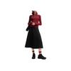 New FILA x ETUDES Sweater Women's Song Wei Wang Burgundy F11W516401F-WI