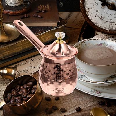 Чайник для еды, подогрева молока, приготовления пищи, детская кастрюля для повседневного использования, суп, длинная ручка, сковорода для тушения кофе, кастрюля, турецкая кастрюля