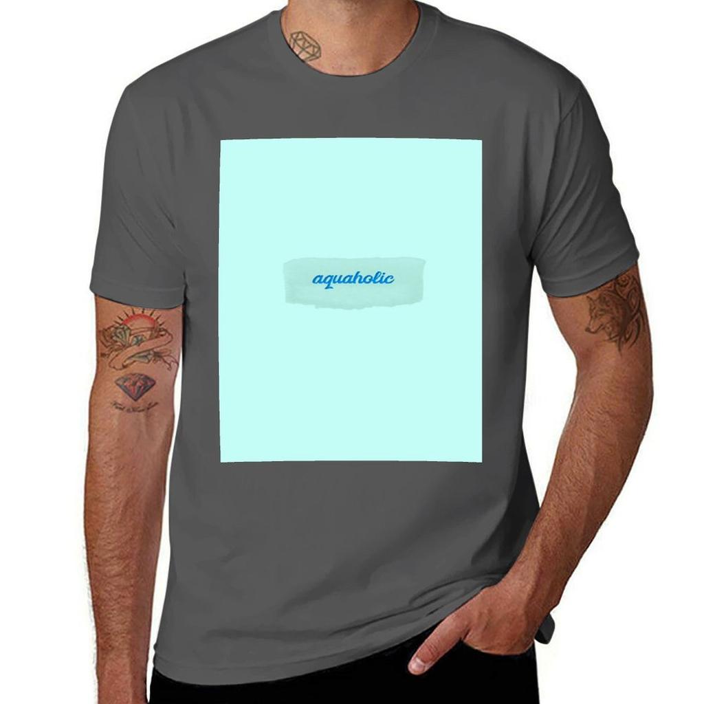 Aquaholic Watercolor Swatch Tshirt Cotton Tshirt 100 Tshirt