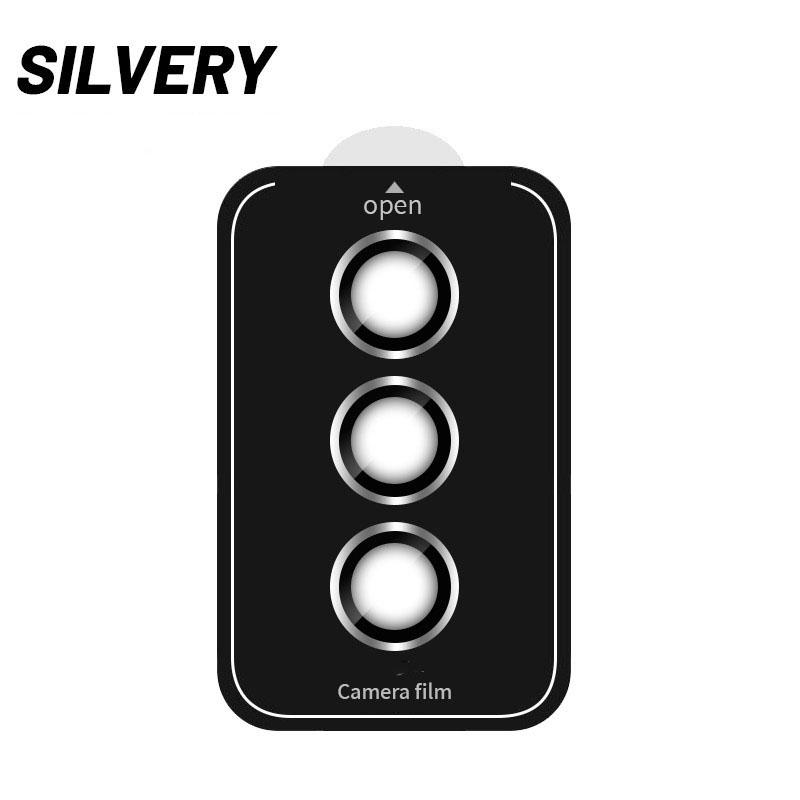 Samsung Galaxy A14 A24 A34 A54 A15 A25 A35 A55 A05 A05S Металлическое защитное кольцо из закаленного стекла для объектива задней камеры