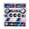 YGIE8 Car Decoration Strip Trunk Relief Stickers Decals For Bmw M Power Performance E28 E30 E34 E36 E46 E60 E90 F84 F87 X1 X3 X5 X6