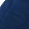 VidaXL Weighted Blanket Blue 220x260 Cm 11 Kg Fabric 350802