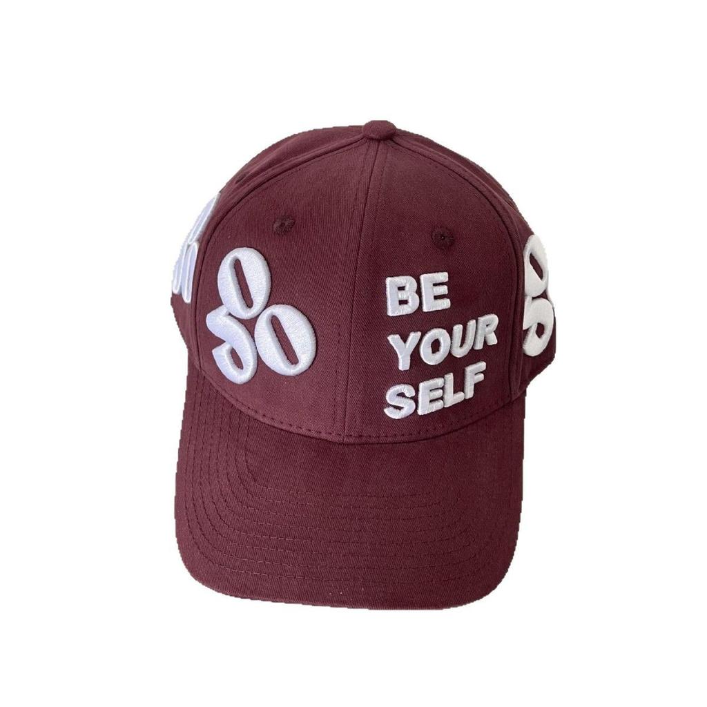 American Street Three-dimensional Embroidery Letter Couple Flat Hat Cap New Versatile Trendy Baseball Cap Men/Women