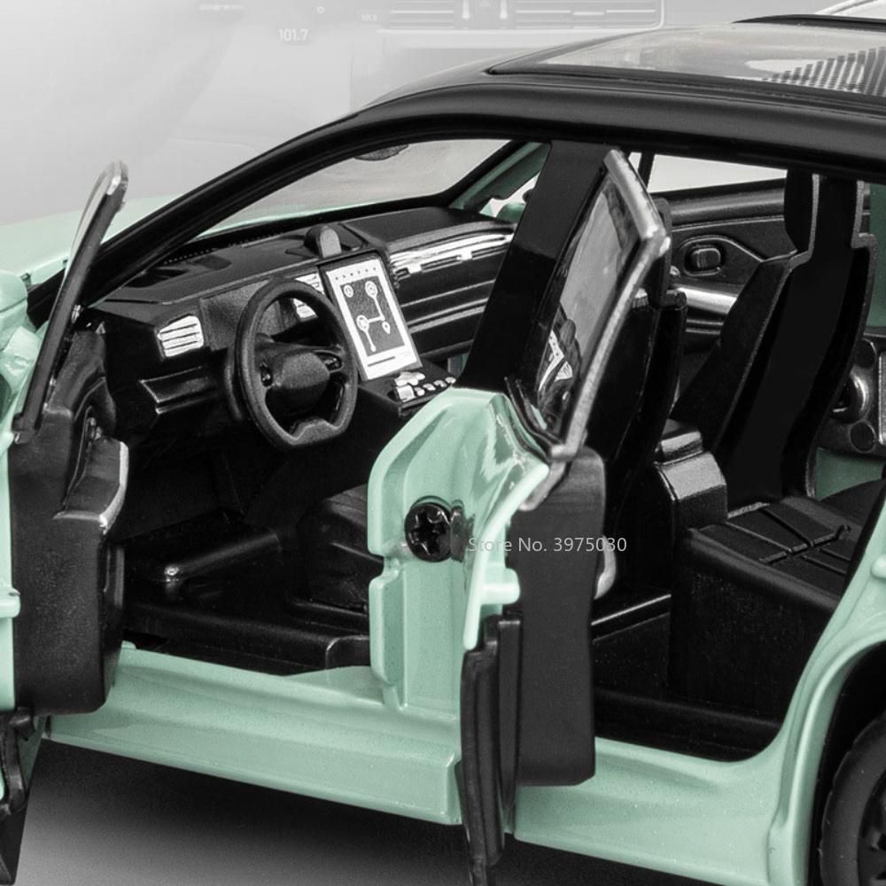 1/32 NIO ES8 SUV Alloy Car Model Toy Metal Diecast Simulation Off Road Vehicle Door Opened Pull Back Collection Toy for Boy Gift