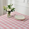 Rectangular grid tablecloth, wrinkle-resistant Buffalo checkered thick tablecloth, checkered tablecloth