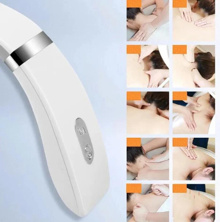 Mini Cervical Massager Portable Household Deep Massage Warm Pressing Electric Neck Shoulder Relaxer for Pain Relief