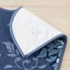 Senko DECORMUSEE Precious Toilet Mat, Approx. 60 x 60 cm, Navy Blue, Elegant, 30273