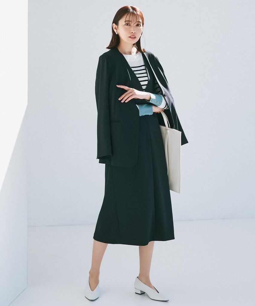 [UNFILO] BEAUTY MOVE 2-Way Jumper Skirt (Stretch/Wrinkle-Resistant/Washable)