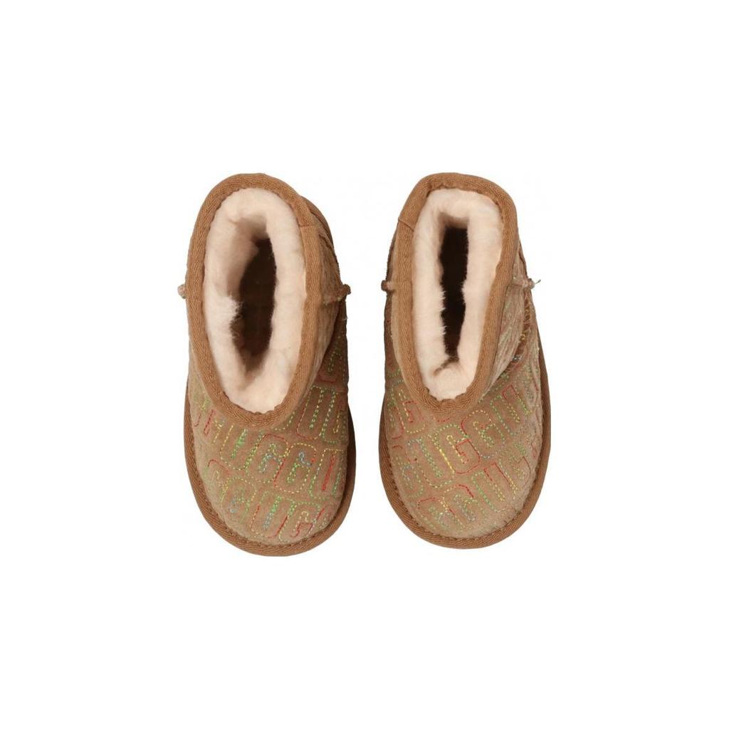 UGG Универсальные удобные низкие детские ботинки Детские ботинки светло-коричневые 1112383T-CHE