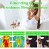 Заземляющий коврик 27×76 дюймов для лучшего сна, облегчения боли и снижения стресса - Заземляющий коврик с заземляющим шнуром, идеально подходит для сна