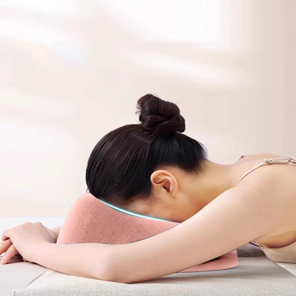 Breathable Lying Down Pillow Memory Foam Face Rest Pillow New Desk Nap Cushion Home Office