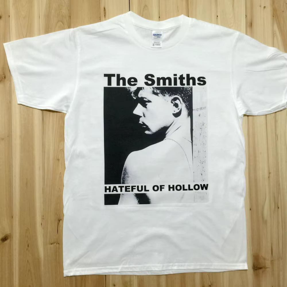 Новая футболка Smiths Hateful of Hollow Новая мода Мужская хлопковая с круглым вырезом Мужская с коротким рукавом Мужская футболка Мужские топы Футболки - Мужская летняя...