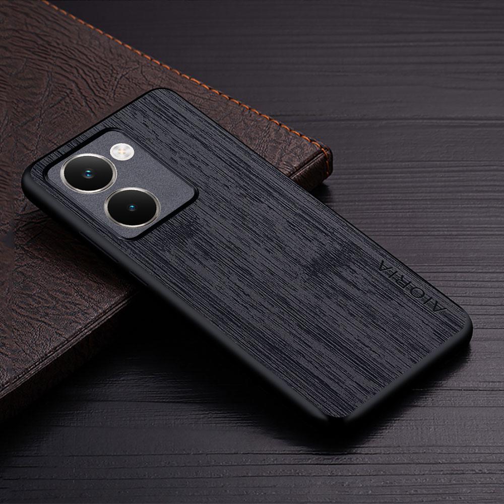 Чехол для Realme P3 Ultra C85 5G C71 4G Прямая текстура дерева Искусственная кожа Чехол для телефона funda для Realme C85 5G чехол capa