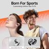 Новые беспроводные наушники OWS с открытым ухом, Bluetooth 5.4, Hi-Fi звук, гарнитура, сенсорное управление, TWS-вкладыши, 60 часов воспроизведения