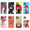 Чехол для телефона Fukouna Girl K-Kasane T-Teto Для IPhone17,16,E,15,14,13,12,11 Pro Max XR XS Max Plus Милый чехол INS