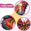 Metal Butterfly Art Butterfly Sculpture Outdoor Fence Decoration