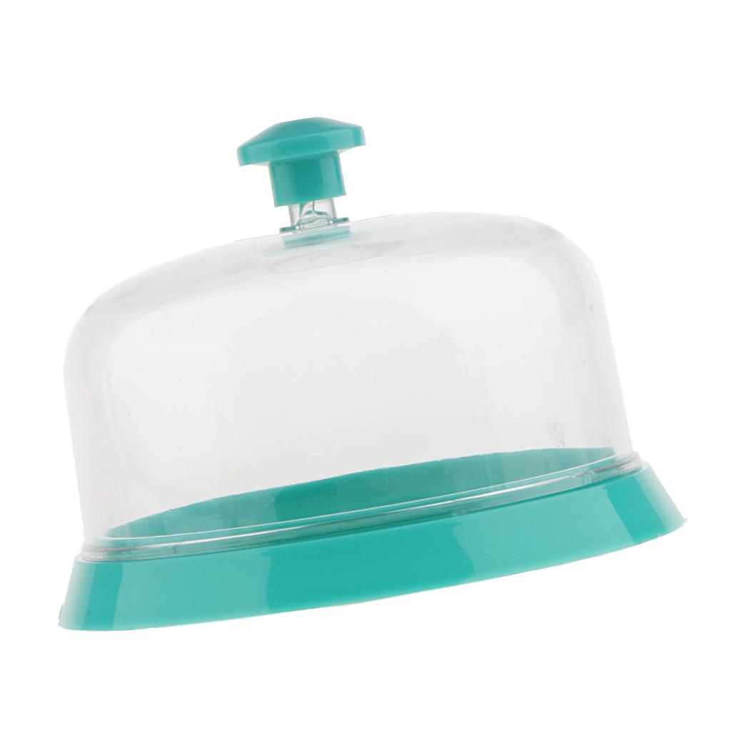 Acrylic Clear Blue Dust Cover Tray for Watch Movement Parts Jewelry Beads