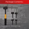 Heavy-Duty Construction Door Hinge Wrench Portable Design Hinge Repair Spanner  Commercial Use