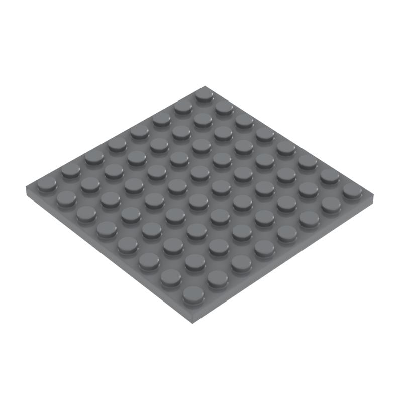 MOC Базовая пластина для мелких деталей Классические строительные блоки 8x8 Деталей DIY Совместимая 41539
