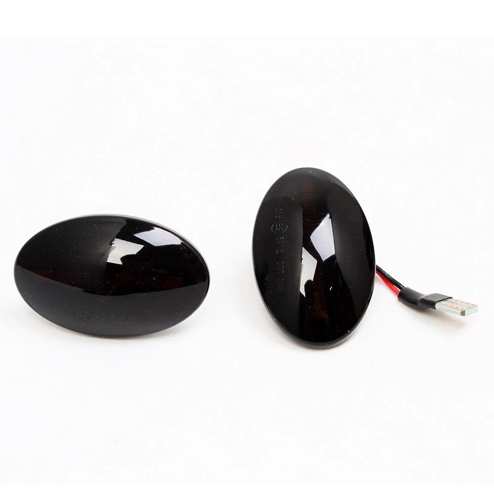 Для Ford Fiesta MK3 4 KA Mondeo Transit Tourneo светодиодный динамический боковой габаритный указатель поворота движущийся последовательный поворотник 2 шт.