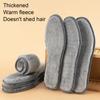 3 пары термостелек с флисовой подкладкой, толстые, теплые, удобные, амортизирующие, для холодной погоды, дышащие, влагоотводящие стельки