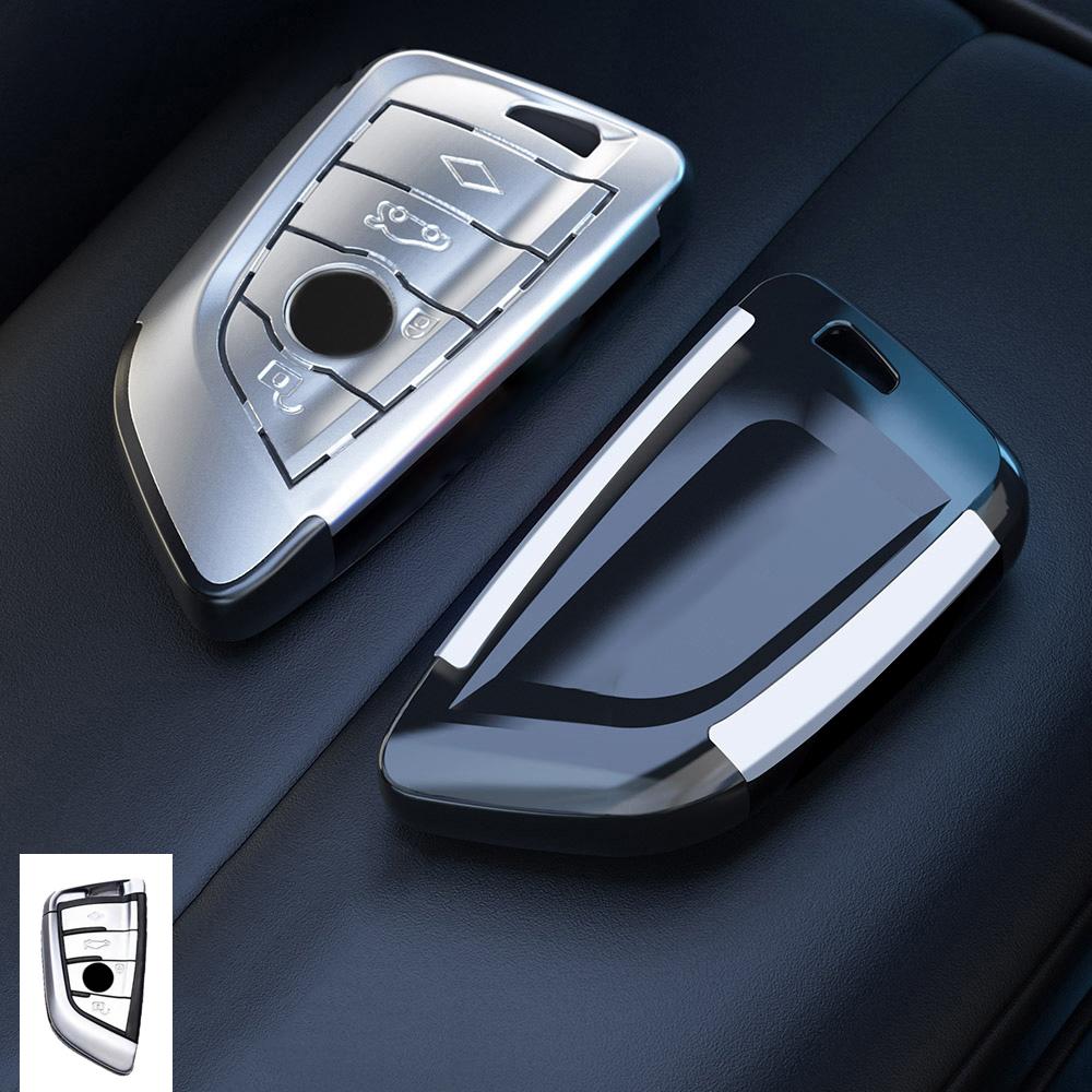 Carbon Fiber Key Case Cover for BMW X1 X3 X5 X6 F15 F16 G30 7 Series 525 F30 118i 218i G11 F48 F39 520