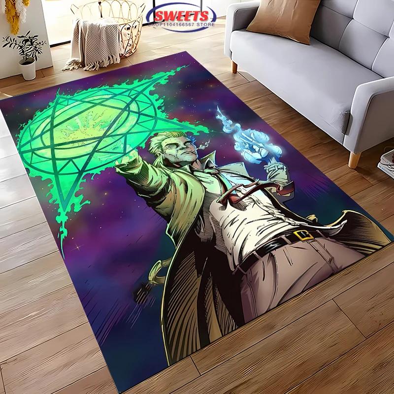 Ковер DC Constantine для большой площади, Предметы домашнего обихода для гостиной и спальни, Коврик для дивана в детской комнате, Придверный коврик, Нескользящий коврик для пола, Подарок