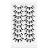 Tools Multilayered Effect Long Natural 3D Mink False Eyelashes Eye Lash Extension Full Volume Thick