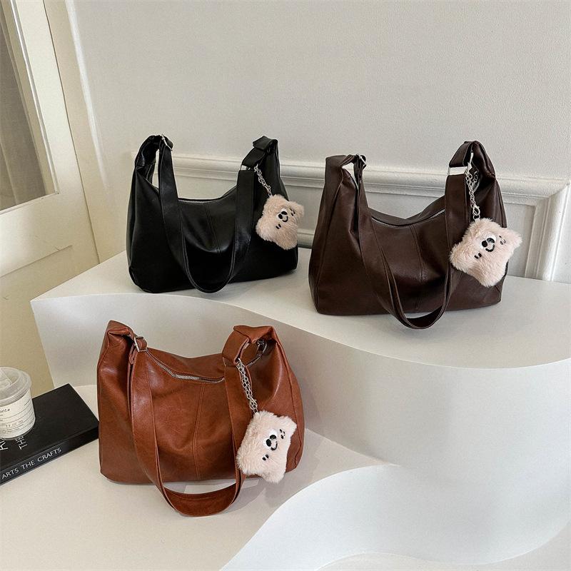 Модная сумка Ins Crossbody для женщин, новая трендовая весенняя сумка-тоут в стиле ретро, повседневная сумка большой вместимости в студенческом стиле