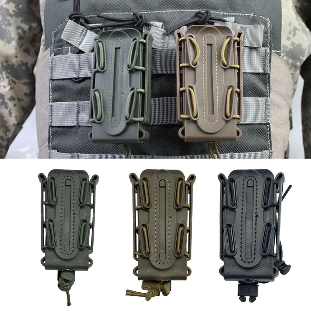 Охотничья подсумок для 9-мм магазина Molle Scorpion Fast Mag Quick Release Чехол-коробка для магазина AR11 с клипсой на поясной ремень Molle