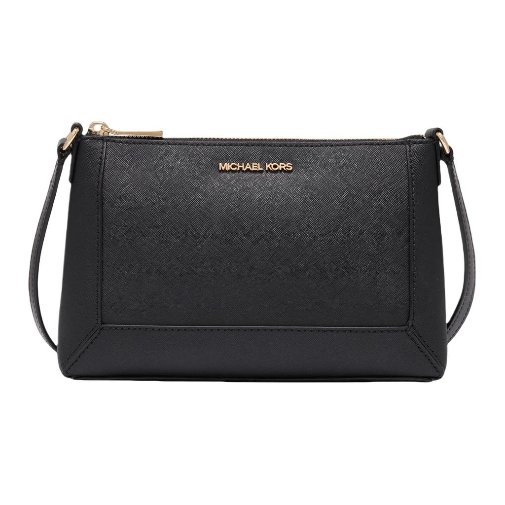 Michael Kors MK Sallie Однотонная кожаная сумка через плечо на плечо Средняя Женские сумки 32F4G7XC8L