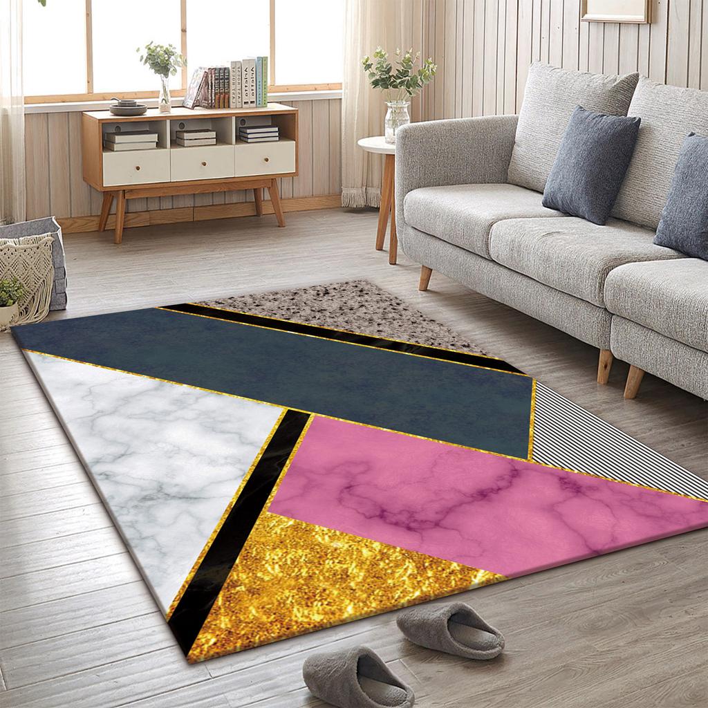 Nordic Гостиная Минималистичные линии Ковер Спальня Журнальный столик Шкаф Коврики на пол Коврики у двери