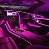 Набор светодиодных декоративных ambient-лент для салона автомобиля с питанием от USB